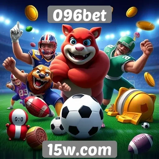 Diversidade de jogos disponíveis no 096bet